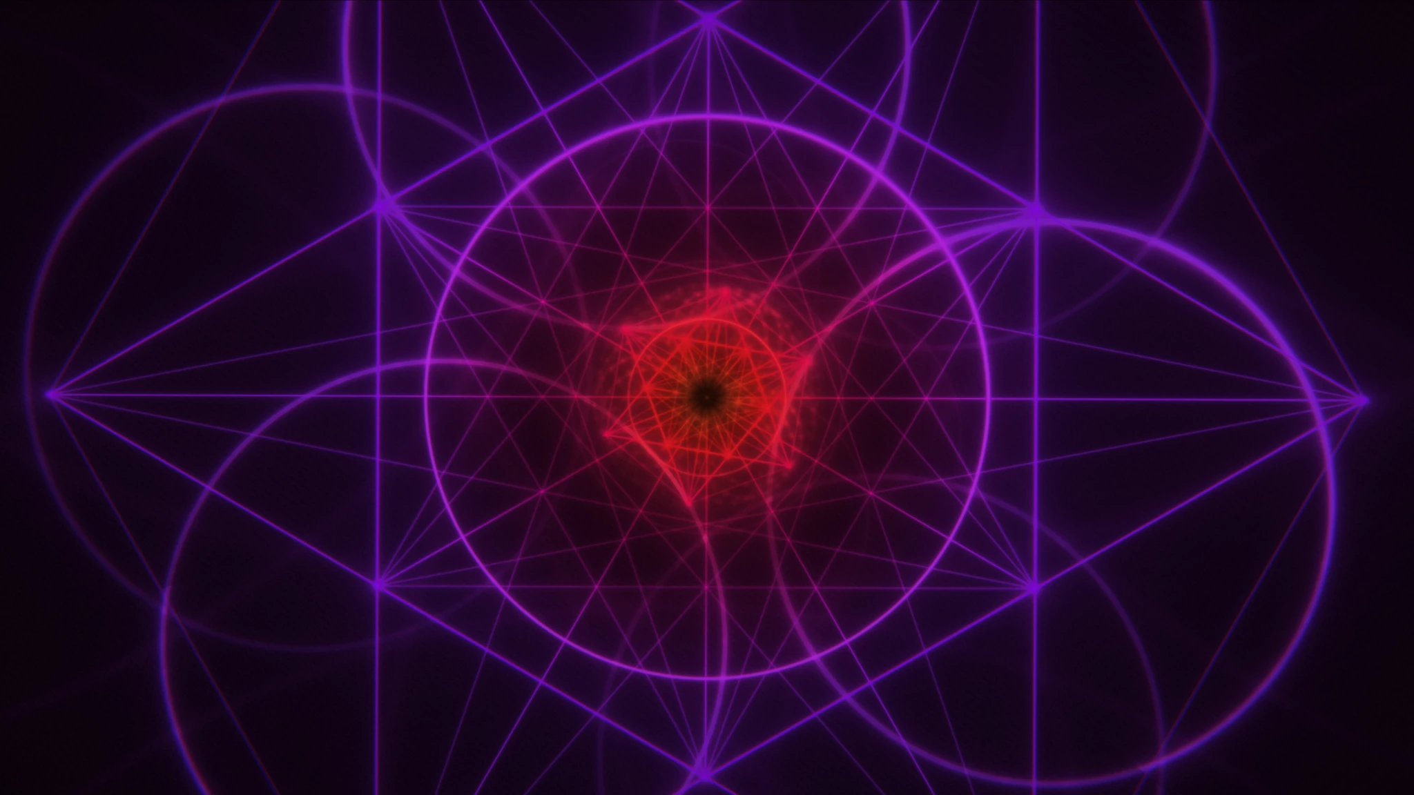 Detailed luminous field from Emanation